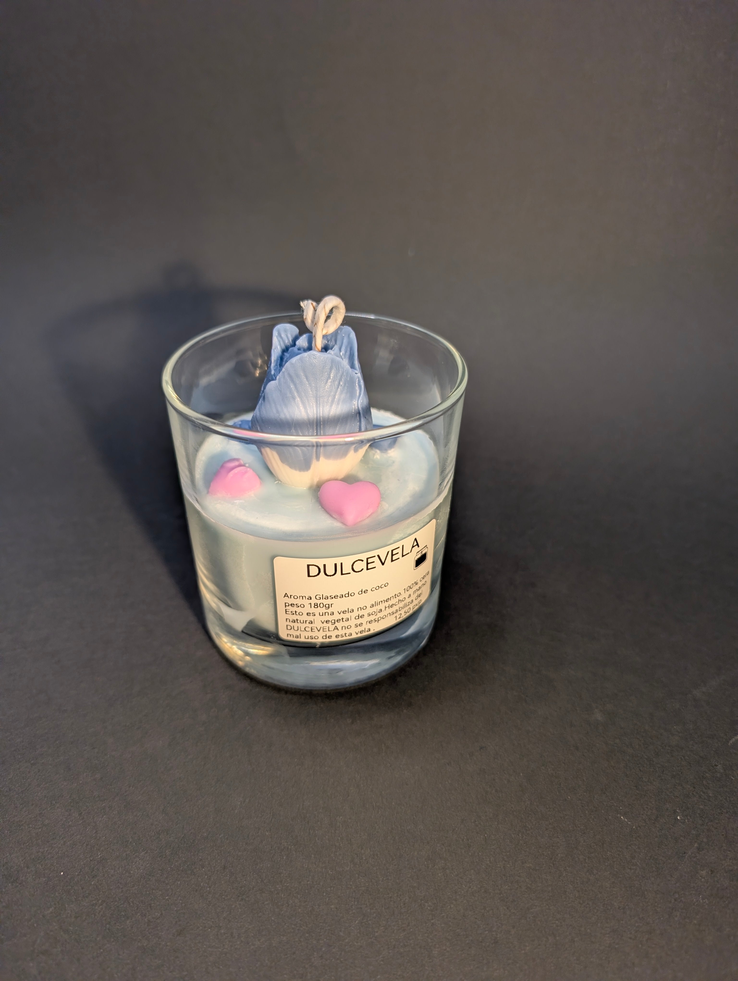 Vela Aromática en Vaso de Cristal Edición  Blue limitada