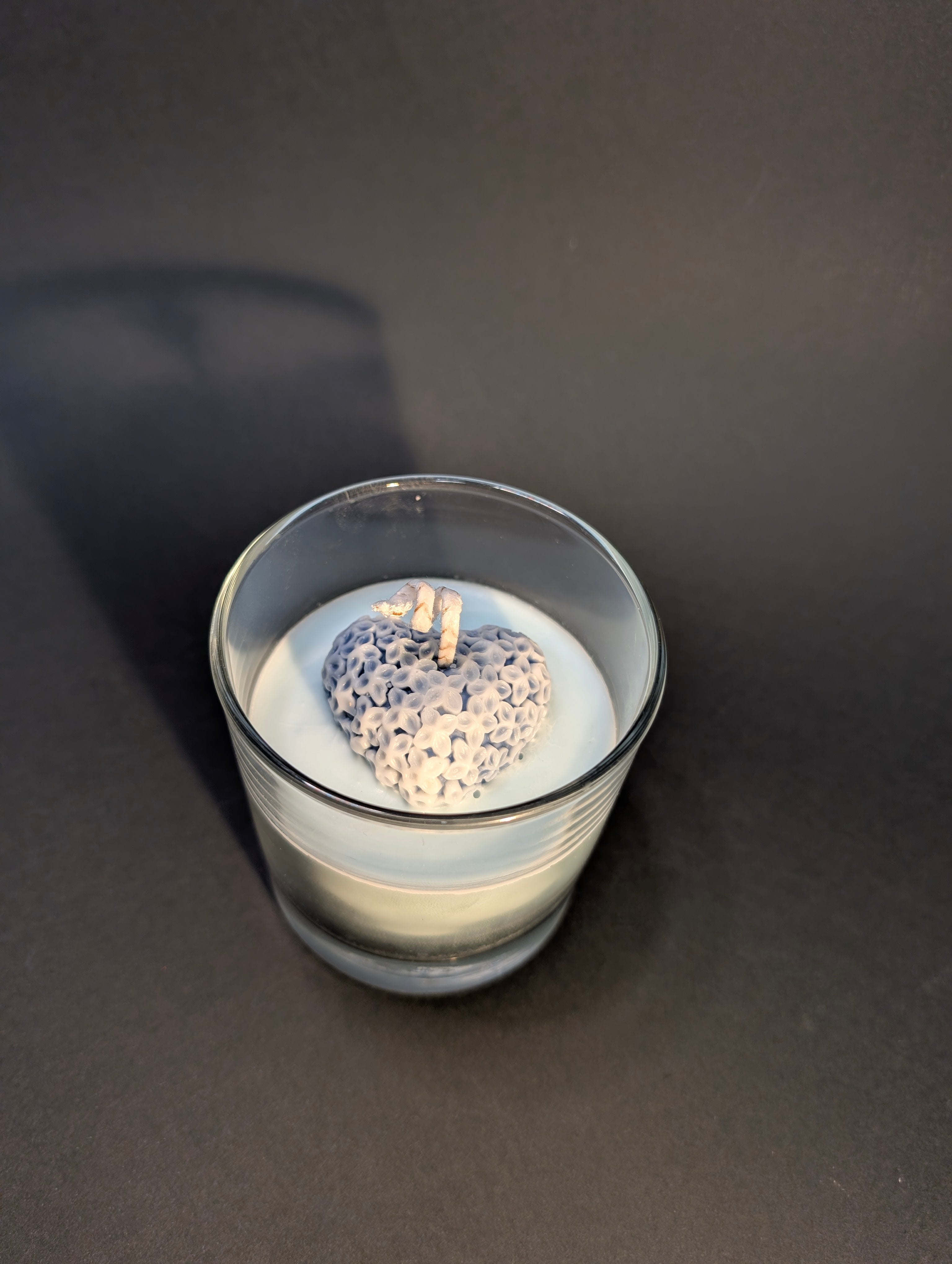 Vela Aromática en Vaso de Cristal Edición  Blue limitada