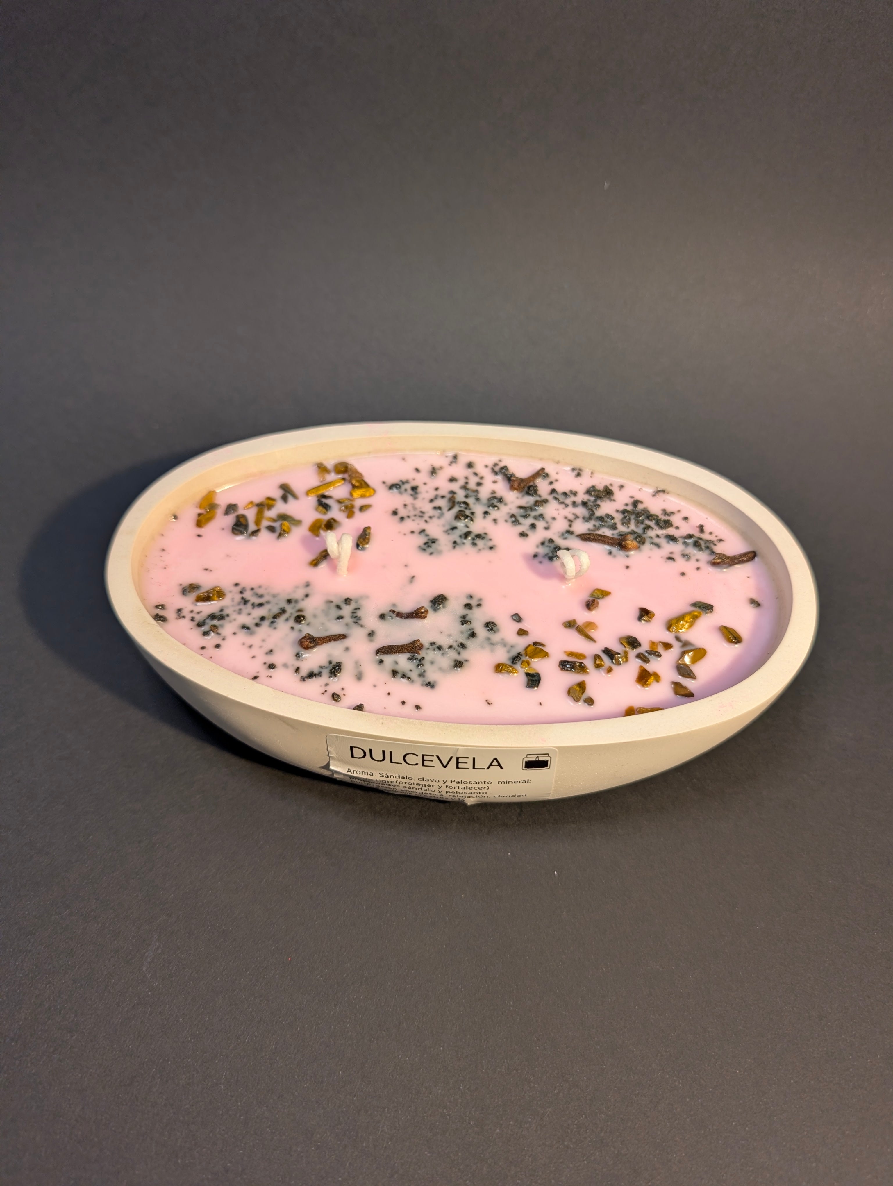 Velas de intención y luz